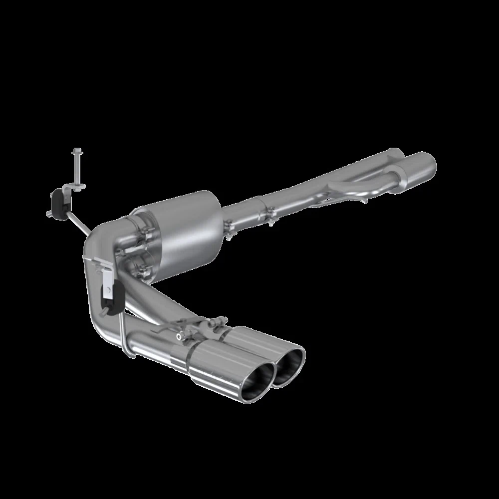 Fits 19-24 Chevrolet Silverado 1500 3_ Cat Back Pre-Axle Dual Side Exit-S5092AL